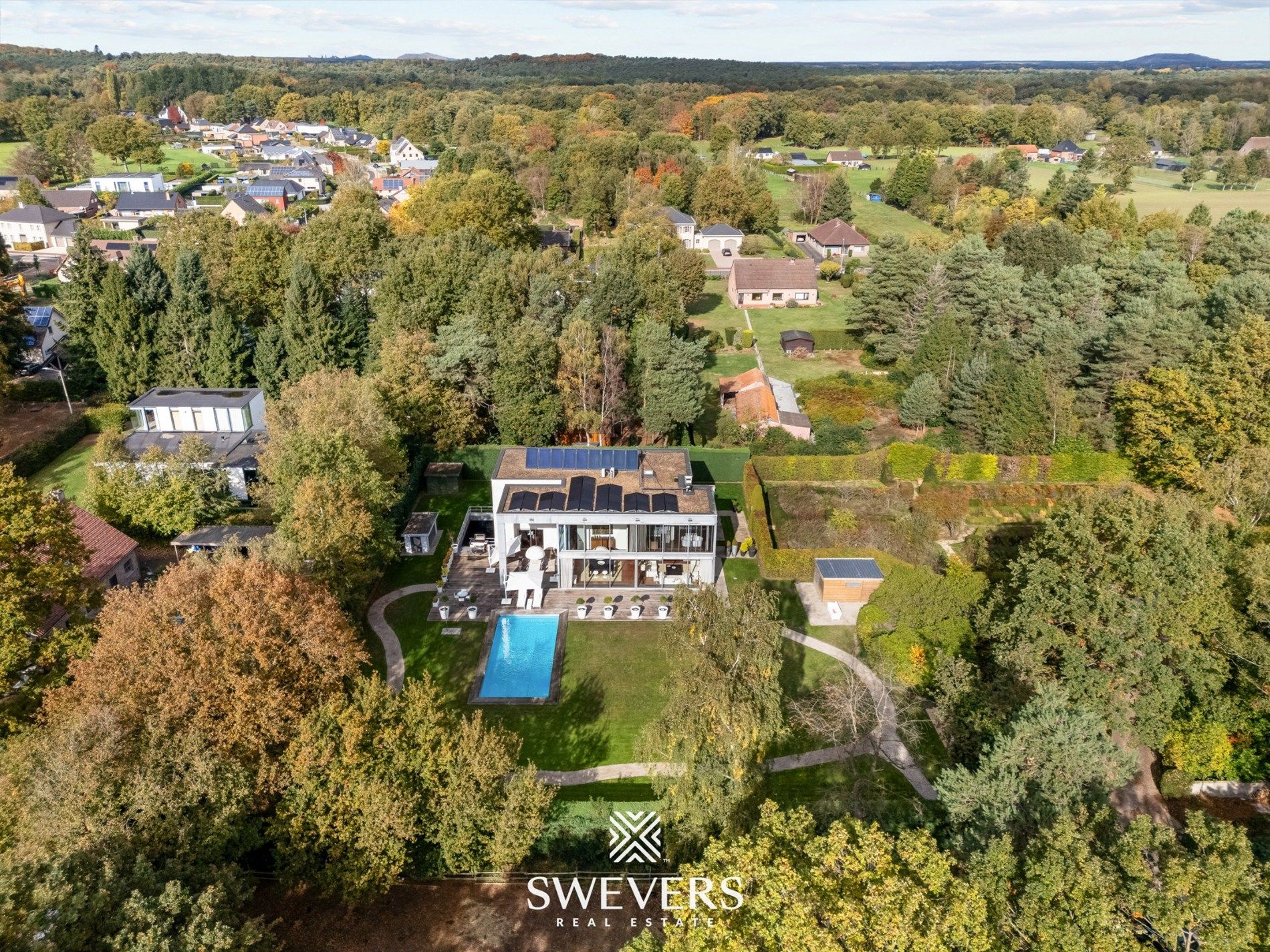 Exclusieve villa ( 618 m2 ) op een droomlocatie ( 28a 13ca ) in de residentiële bloemenwijk van Bolderberg foto 42