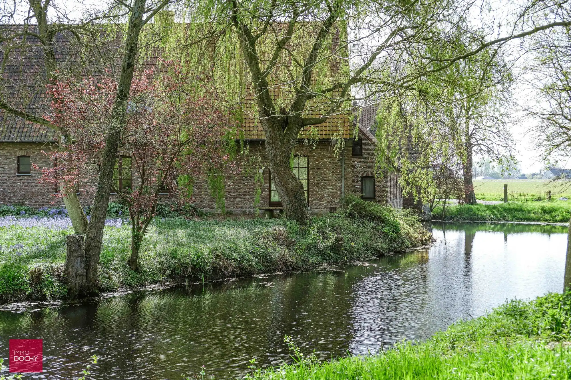 Historische omwalde hoeve met verschillende bijgebouwen foto 6