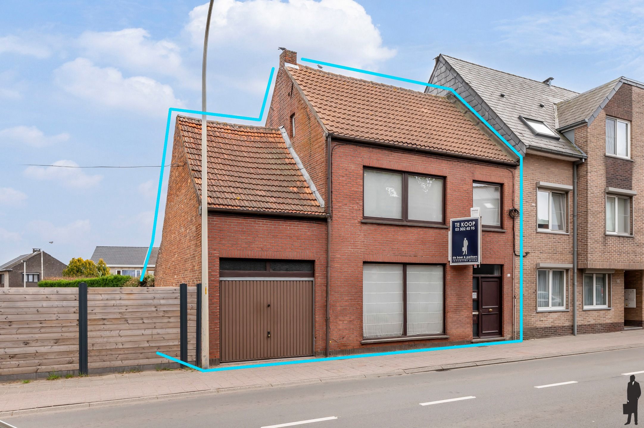 Hoofdfoto van de publicatie: Woning met tuin en garage in het centrum van Rijkevorsel
