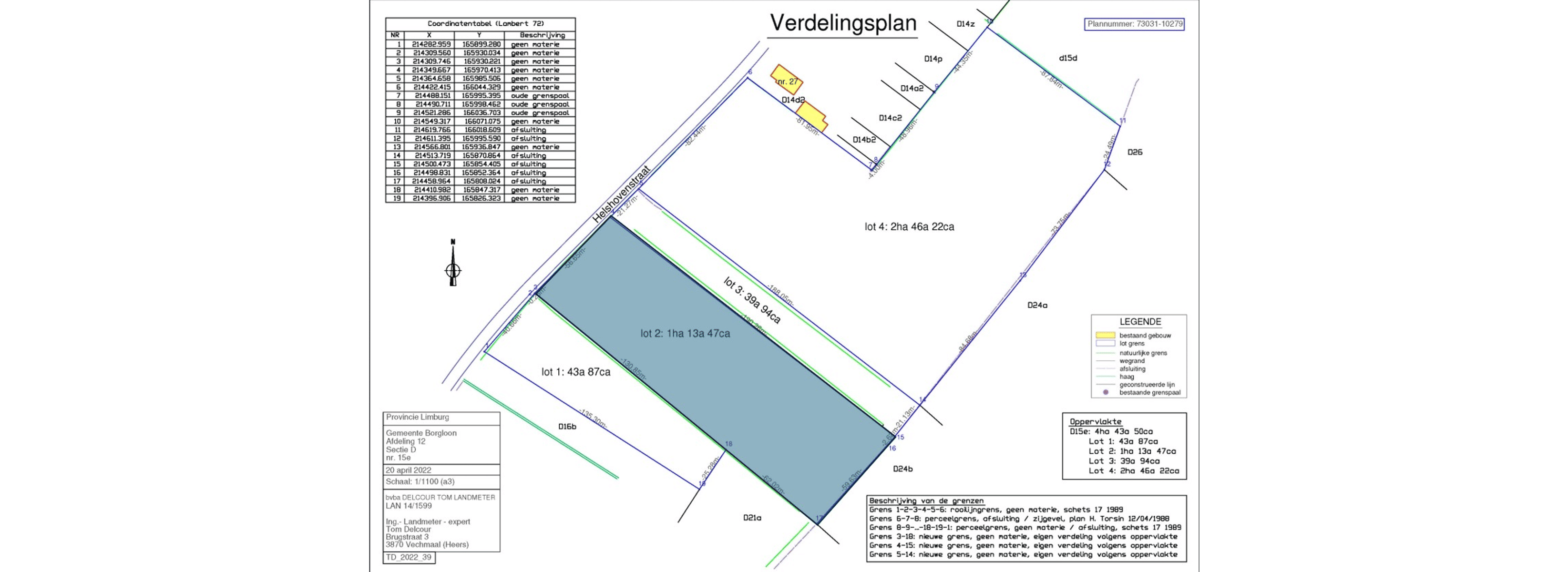 Perceel landbouwgrond van 1ha 13a 47ca foto 3