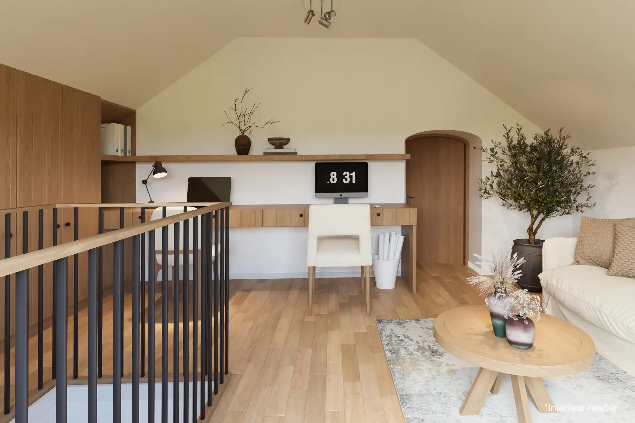 Vrijstaande fermette met ruime garage (85m²) en renovatiepotentieel op een toplocatie  foto 18