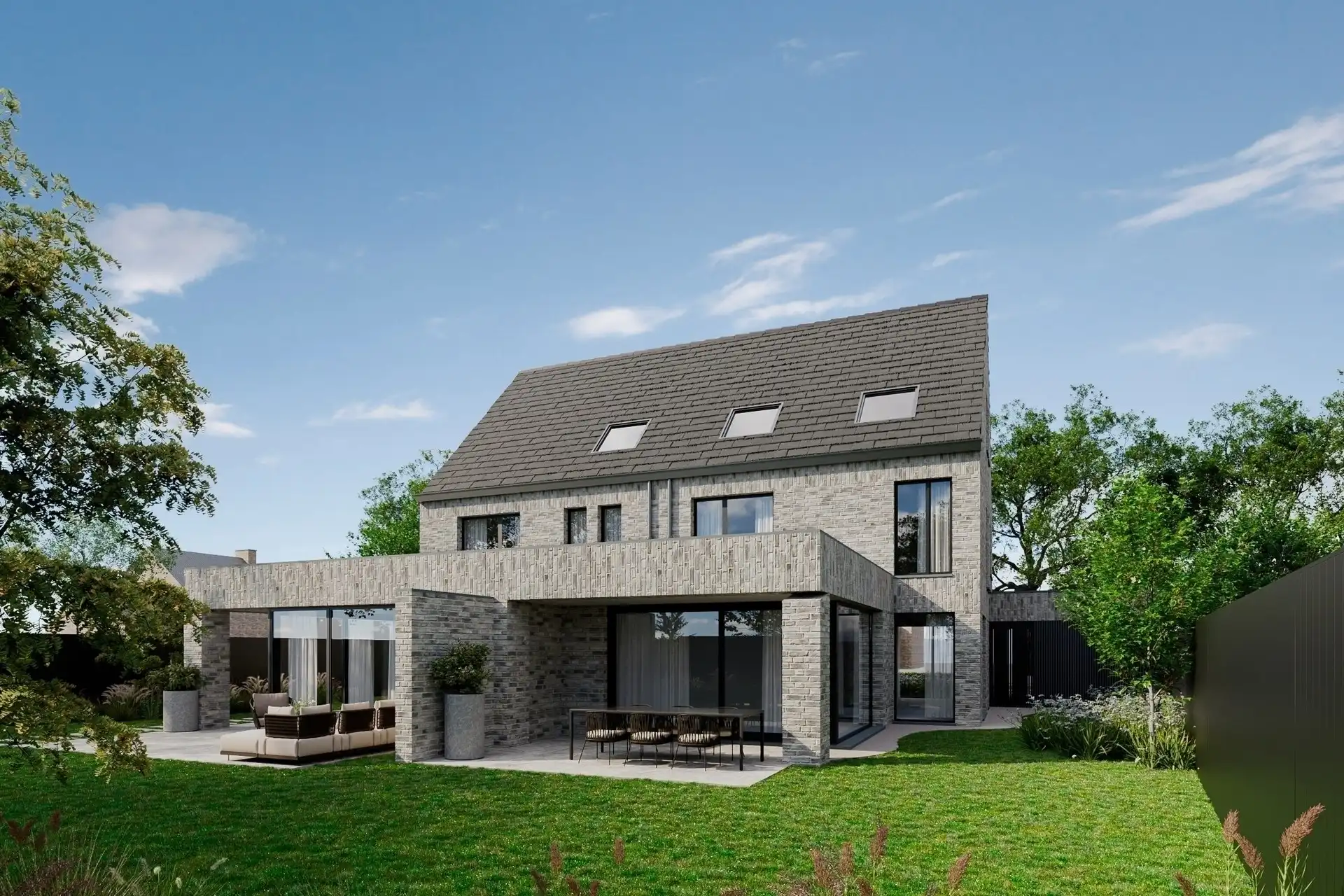 Hoogwaardige nieuwbouwwoning met carport in Berlare foto 6
