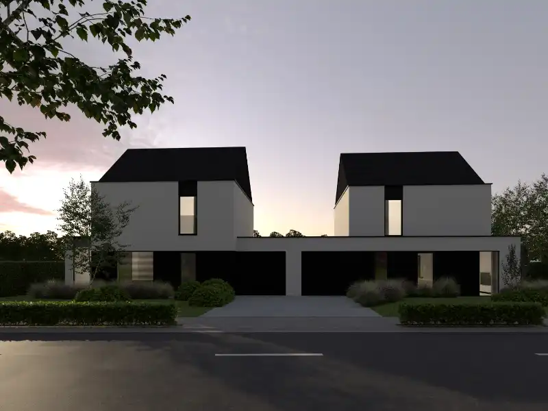 Melsen (Merelbeke), Gaversesteenweg - Fase 1: Lot 01 foto 2