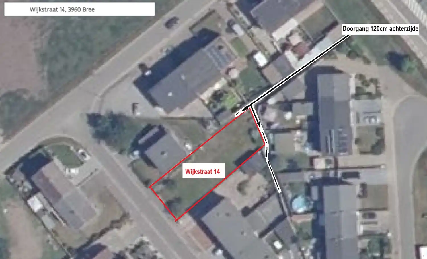 Prachtige bouwgrond van 481 M² nabij Bree centrum. foto 6