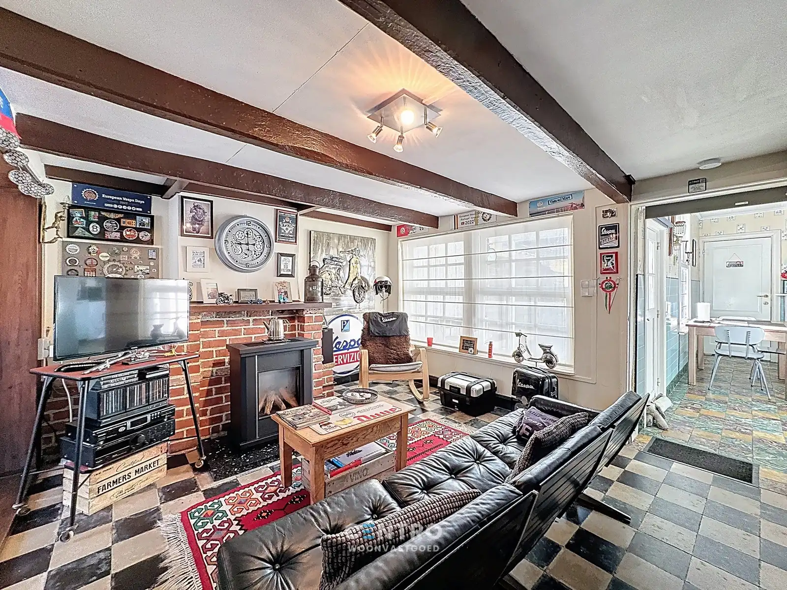 Charmante woning met 3 slpks, ZUIDger. terras én garage! foto 2