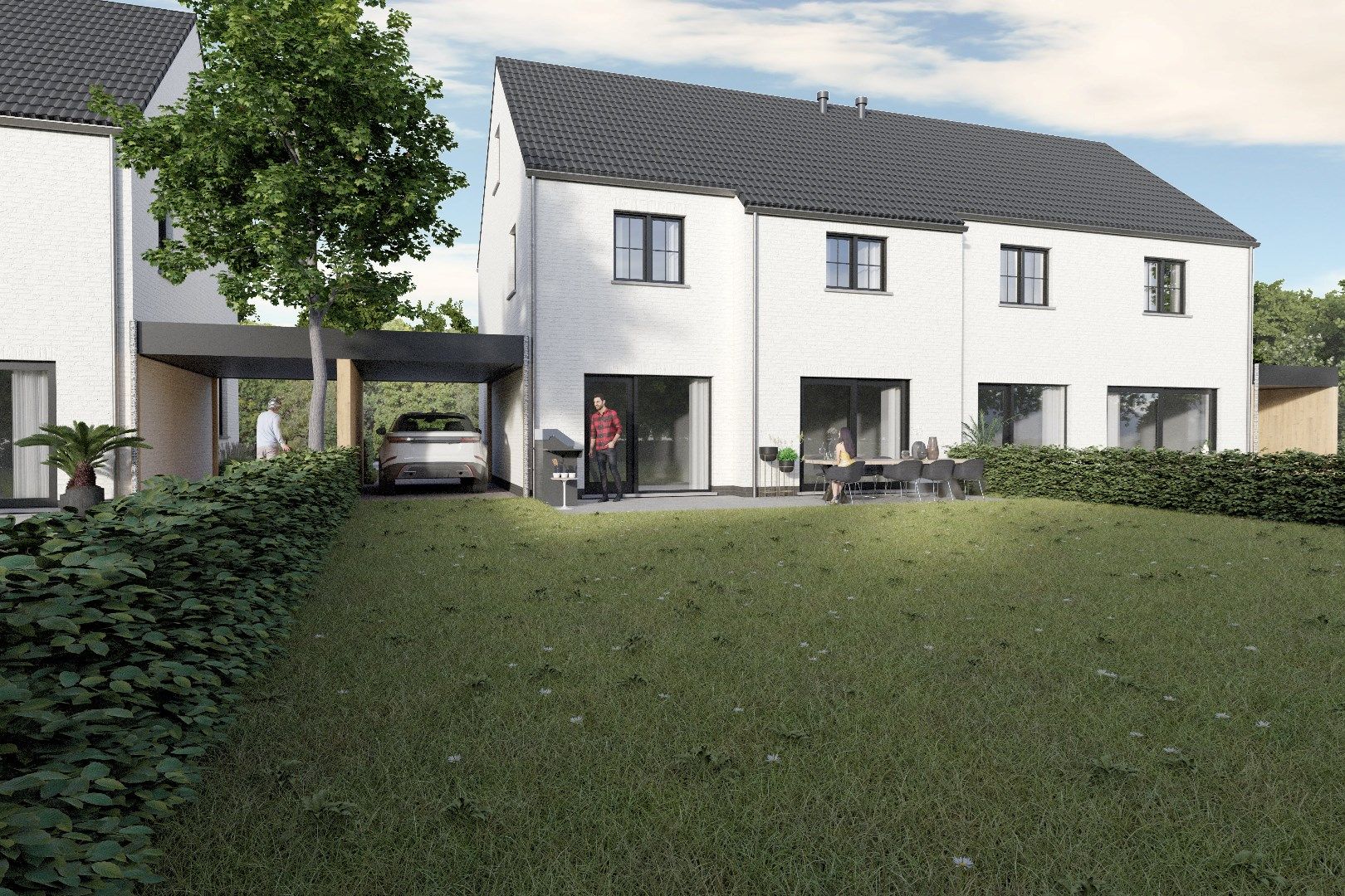 6 ruime, energiezuinige NIEUWBOUWWONINGEN te koop in Desselgem! foto 3