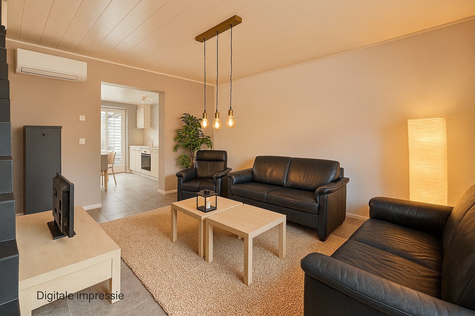 Energiezuinig 1-slaapkamerappartement met private toegang en knusse patio, pal in het centrum van Opglabbeek foto 12