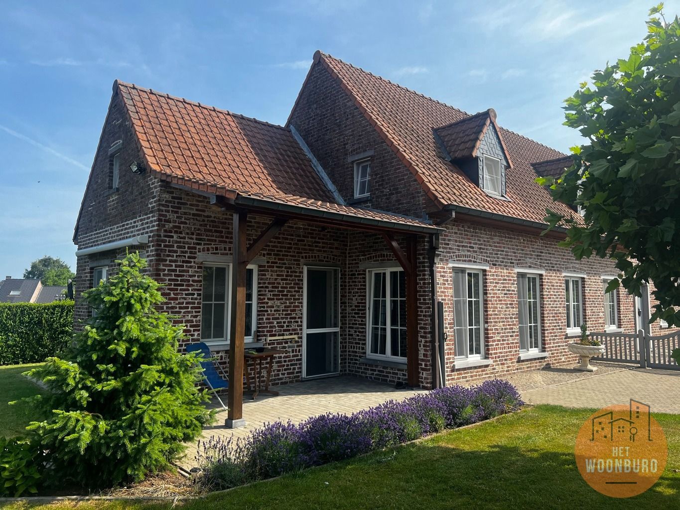 Villa open bebouwing met tuin, weiden en aanhorigheden foto 3