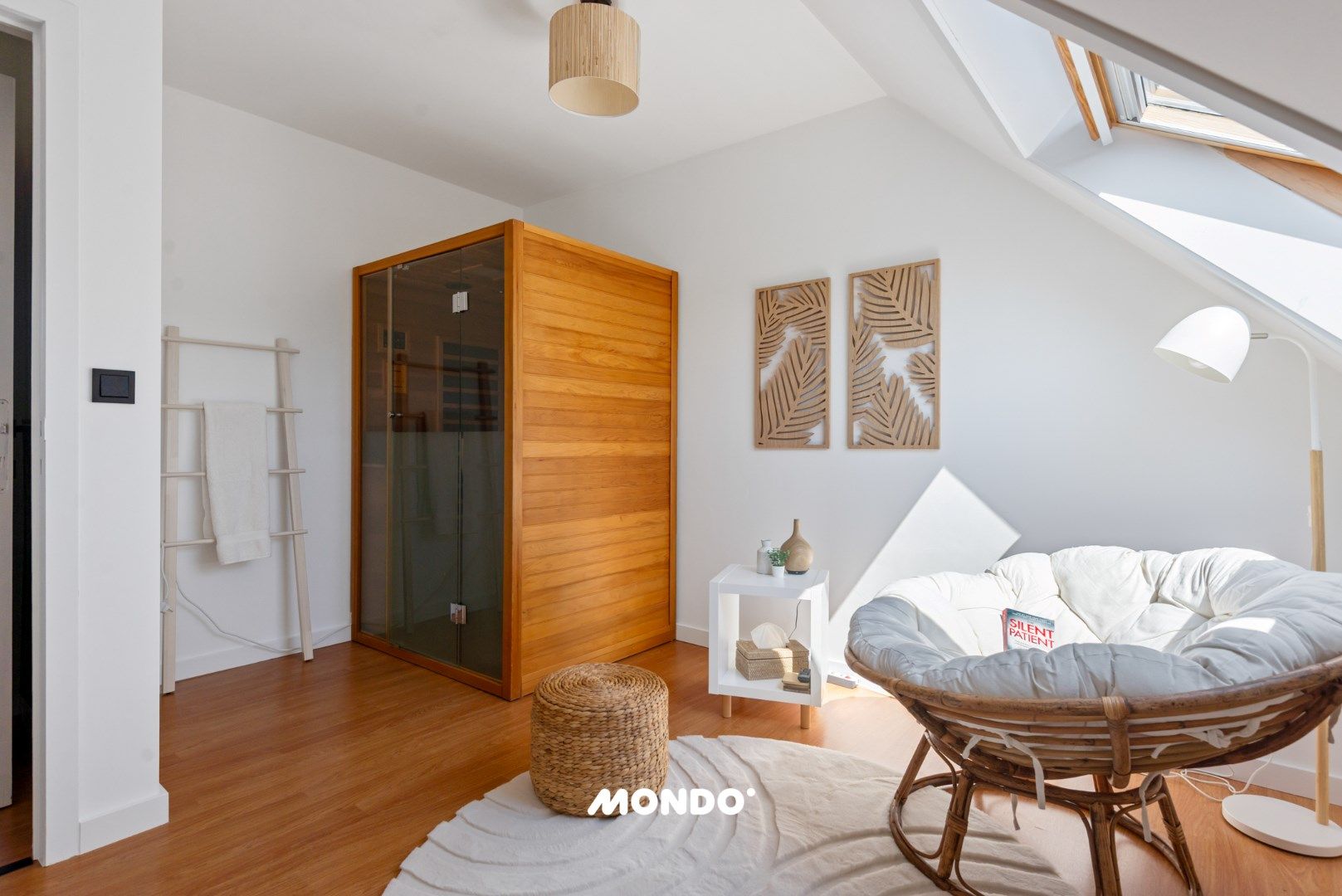 Ruim en uniek dakappartement met 3 slaapkamers, sauna en prachtig uitzicht in het hart van Sint-Amands. foto 17