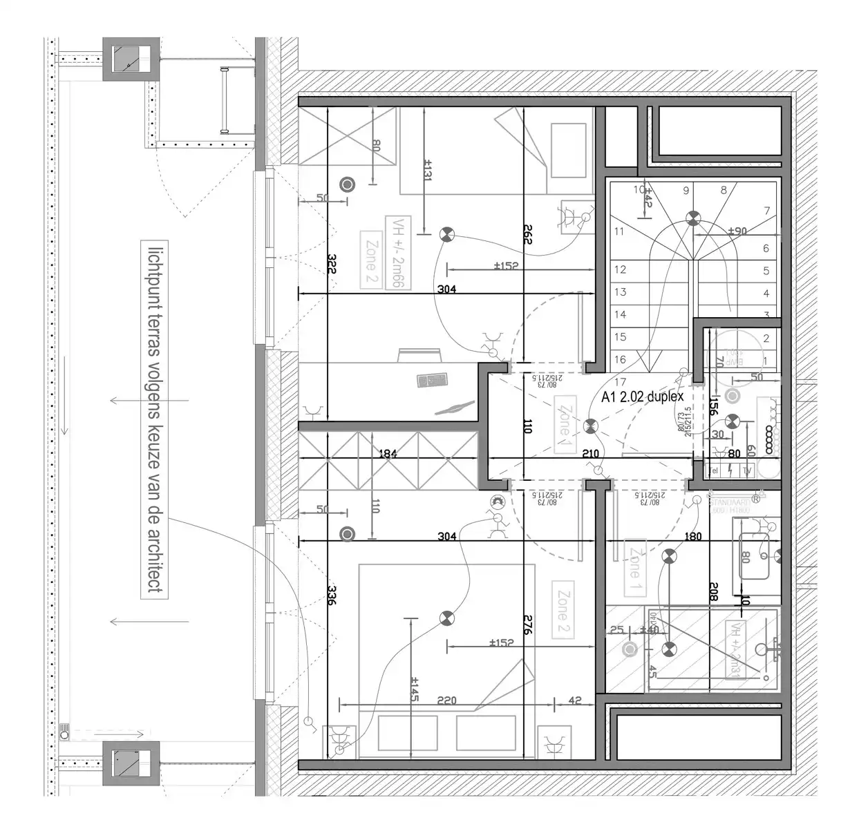 Lichtrijk nieuwbouw duplex met 2 kamers en 2 terrassen foto 15