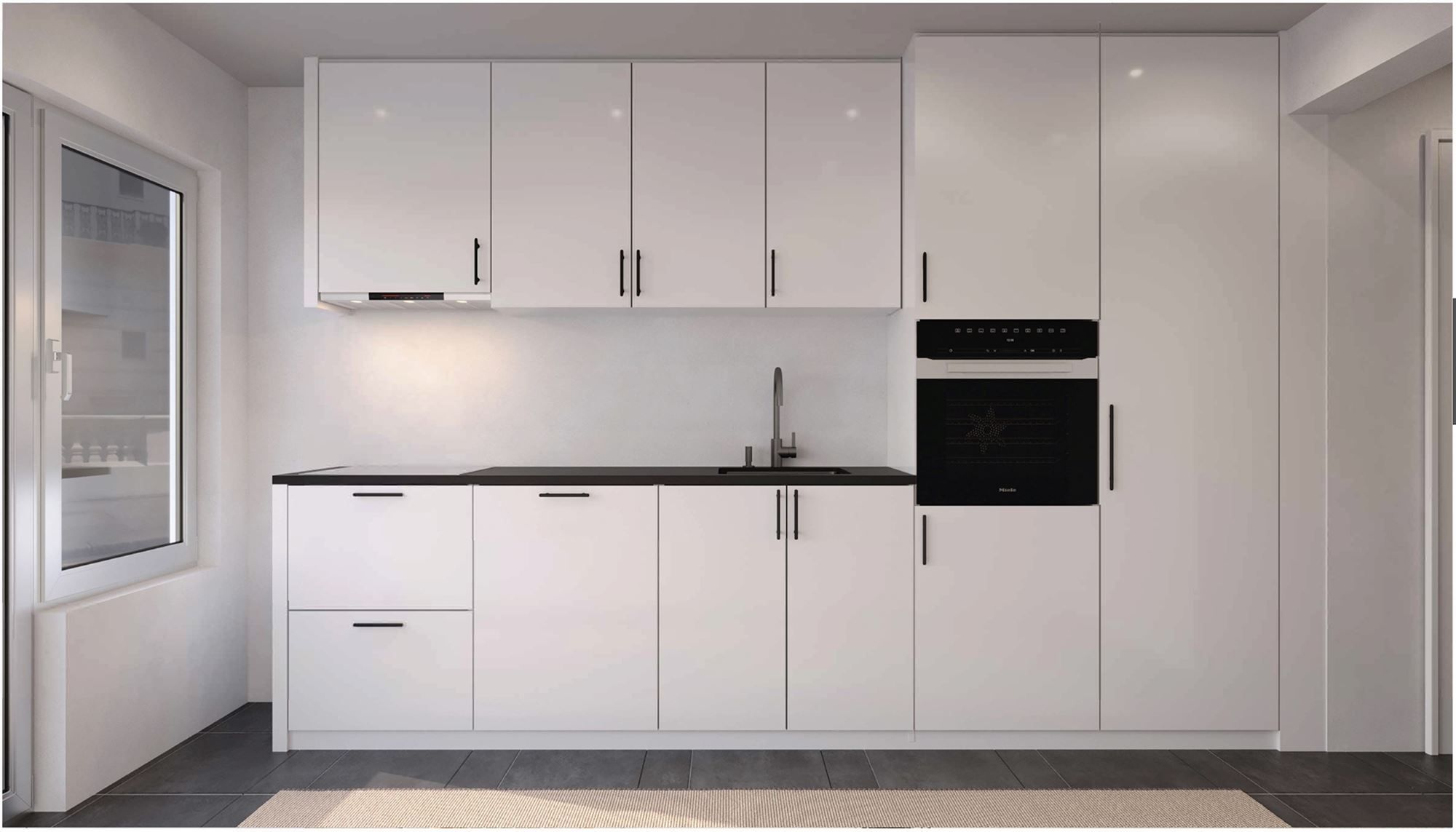 INSTAPKLAAR EN VERNIEUWD 1 SLAAPKAMER APPARTEMENT OP WANDELAFSTAND VAN HET CENTRUM foto 10