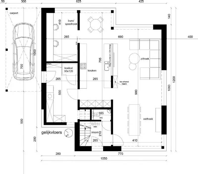 Nieuw te bouwen alleenstaaande woning met vrije keuze van architectuur te Koolskamp. foto 5