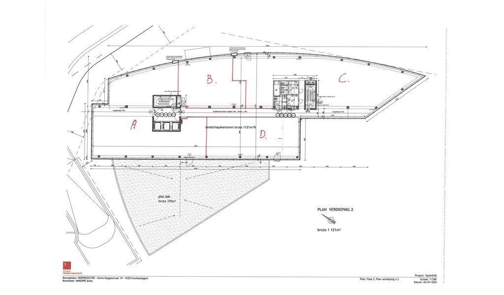 High-end kantoren te huur in Skyline40 Erembodegem foto 20