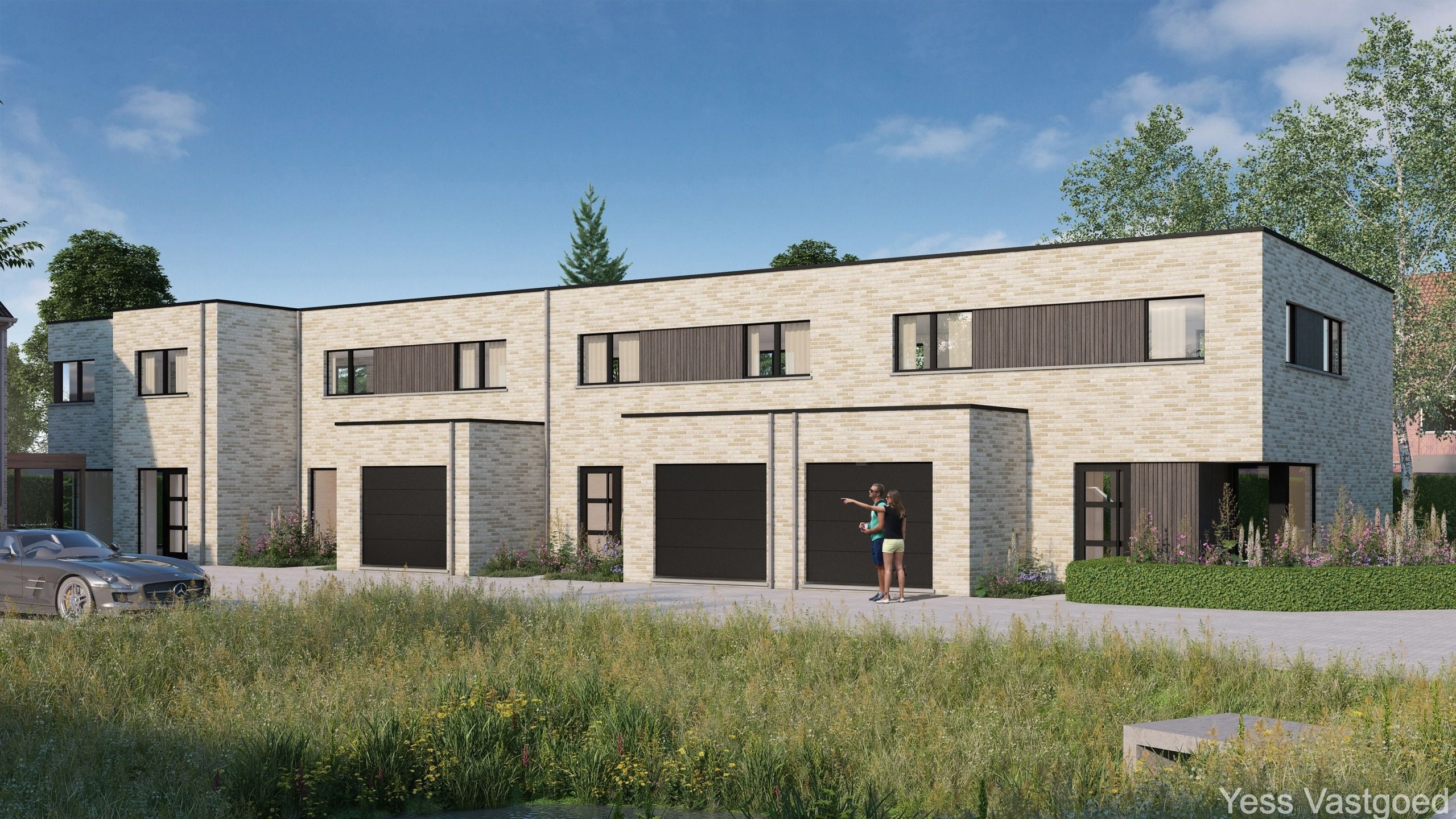 Nog 13 nieuwbouwwoningen te Mouterijstraat - Gistel! foto {{pictureIndex}}