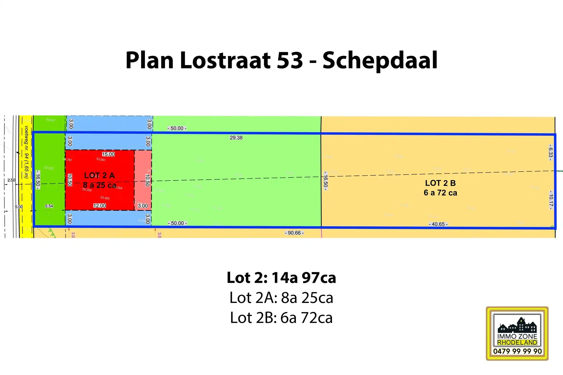 Exclusieve bouwgrond van 14a 97ca voor open bebouwing foto 9
