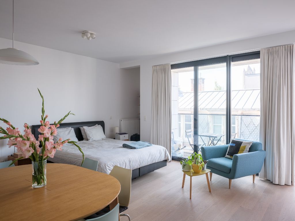 Perfect onderhouden city flat (57 m²) op een absolute toplocatie (Vrijdagmarkt) foto 3