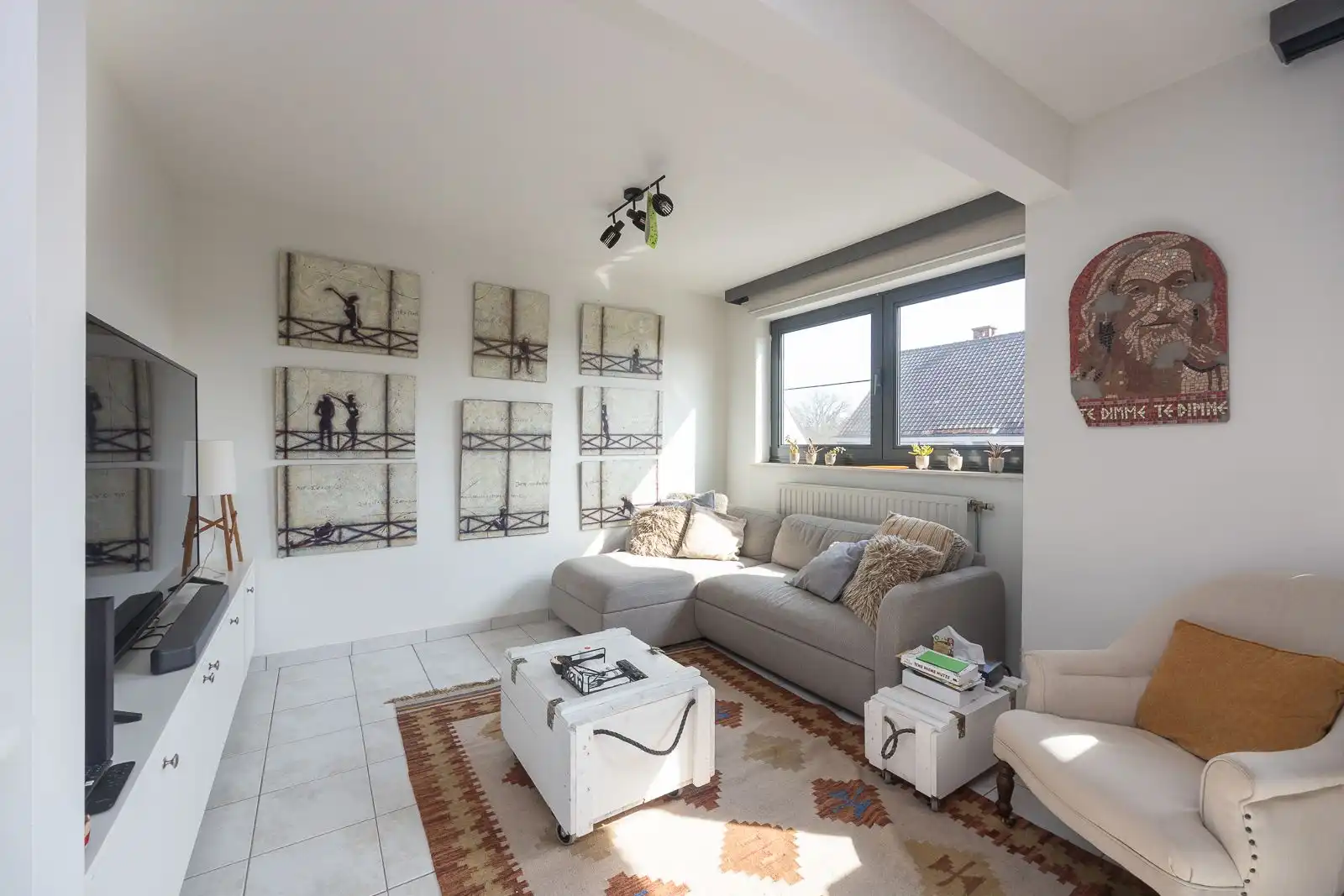 Duplex appartement met prachtig terras en private garage te huur in Hoogboom! foto 6