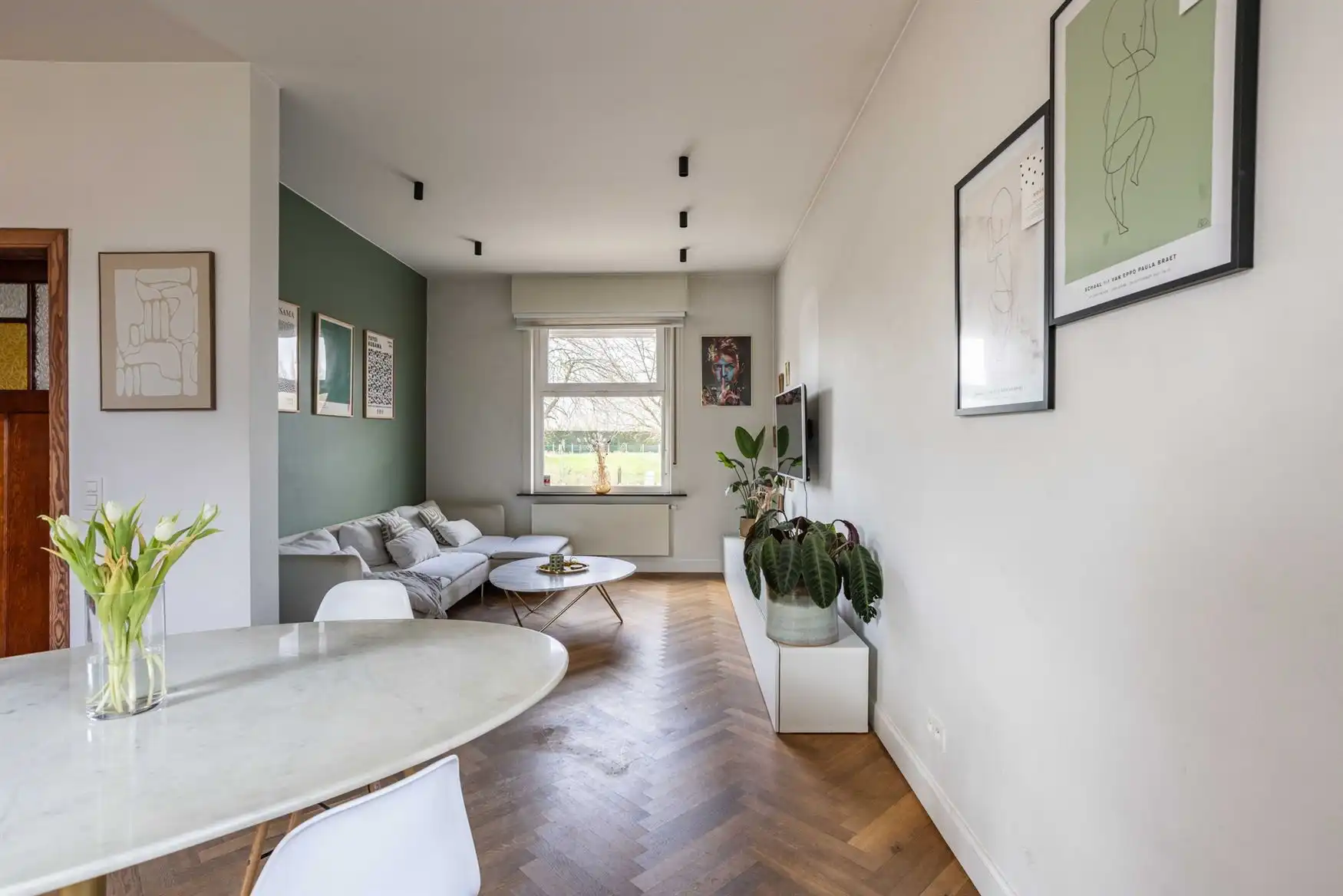 Karaktervolle open bebouwing met tuin in Hansbeke foto 3