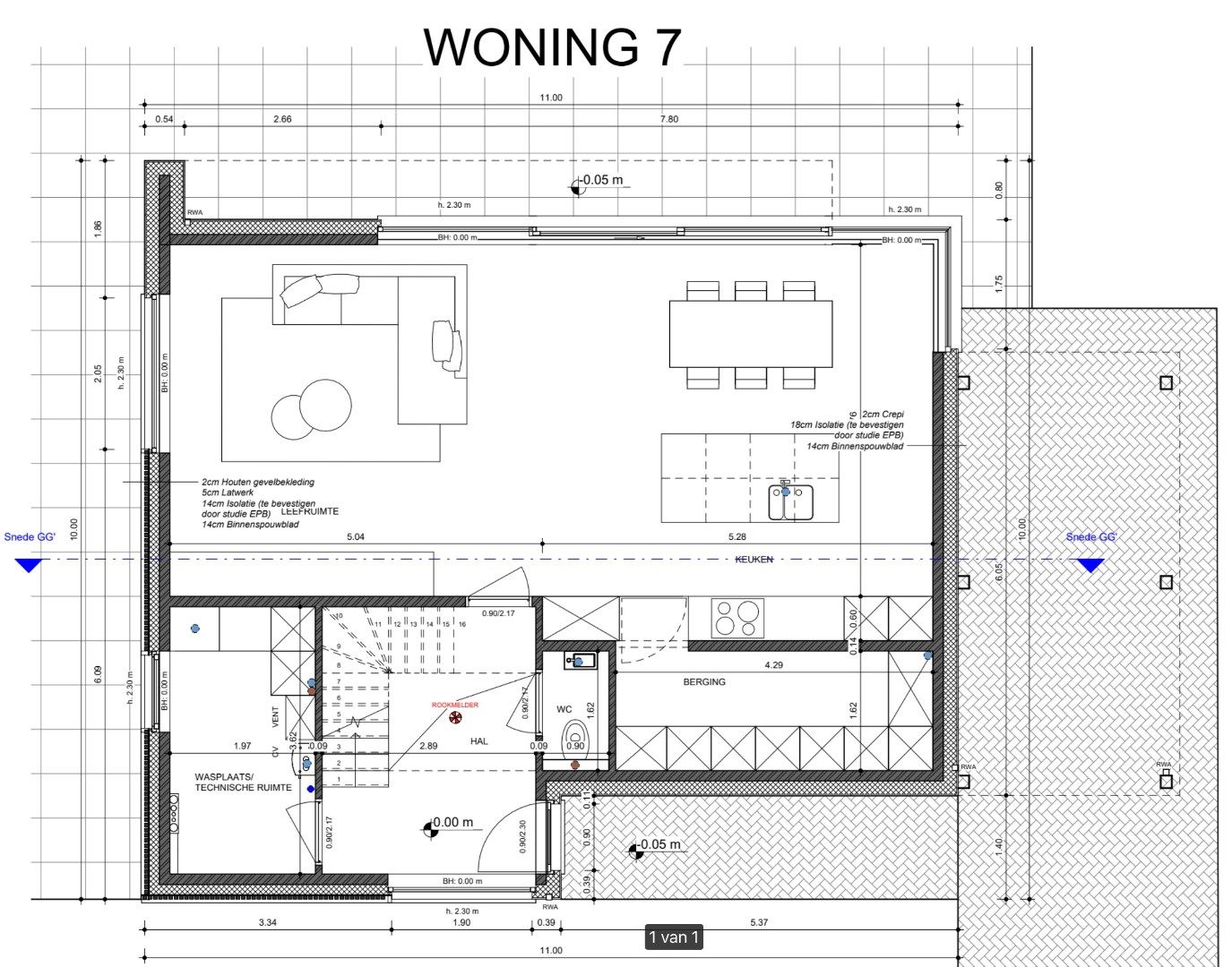 Rustig gelegen nieuwbouwwoning met 3 slaapkamers en prachtig zicht op de velden te Moere foto 13