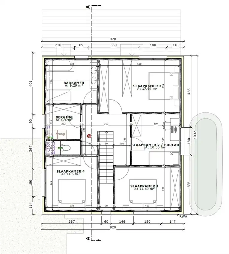 Knappe nieuwbouwwoning met 4slk nabij de bossen foto 4