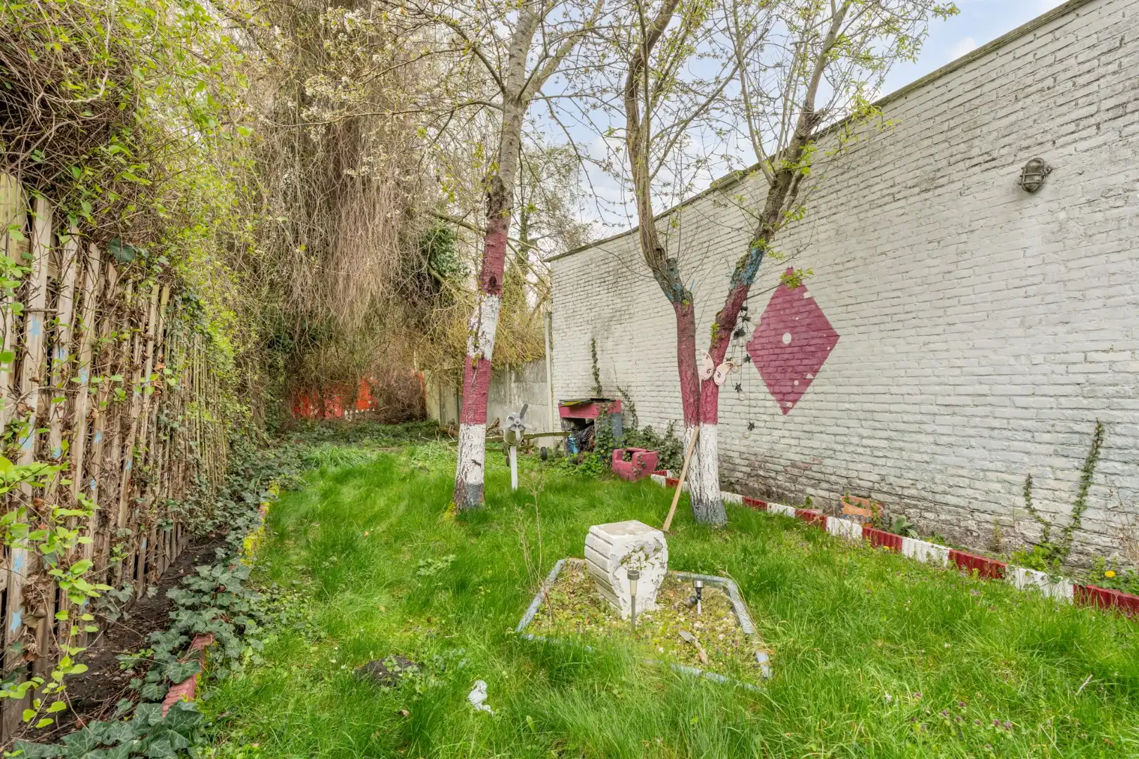 Deels gerenoveerde woning met stadstuin, 3 slpk, 2a60ca, tussen de kleine en grote ring  foto 24