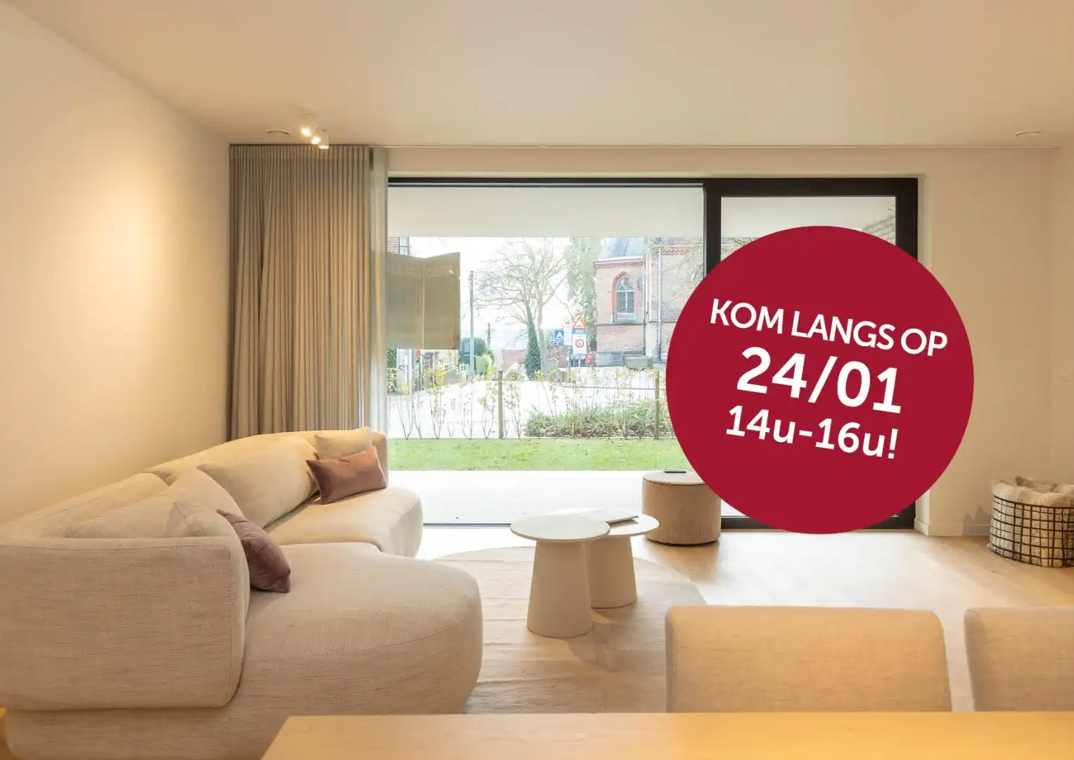 Instapklaar appartement in het mooie centrum van Tiegem foto {{pictureIndex}}