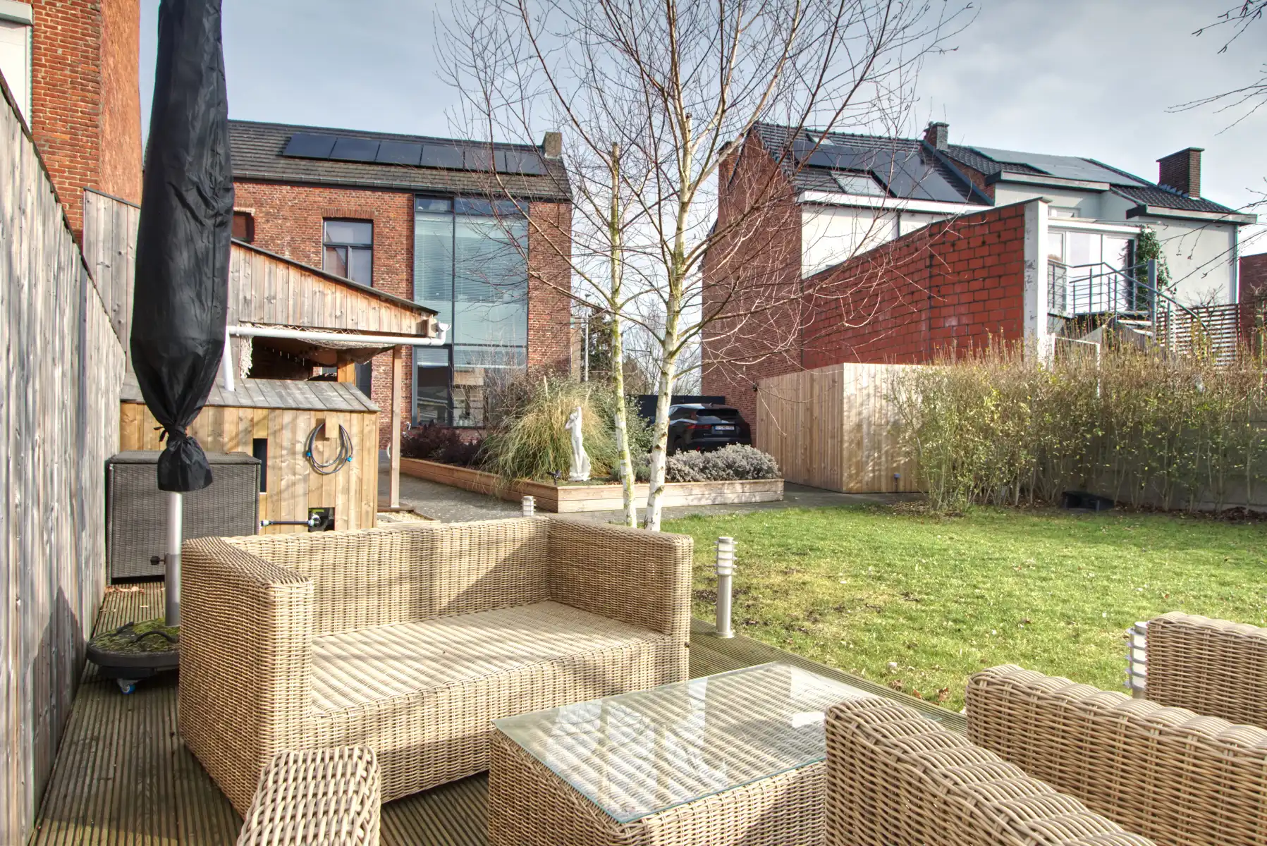 HERENHUIS - 2 SLK - PARKINGS - TERRASSEN - TUIN - CENTRAAL foto 38