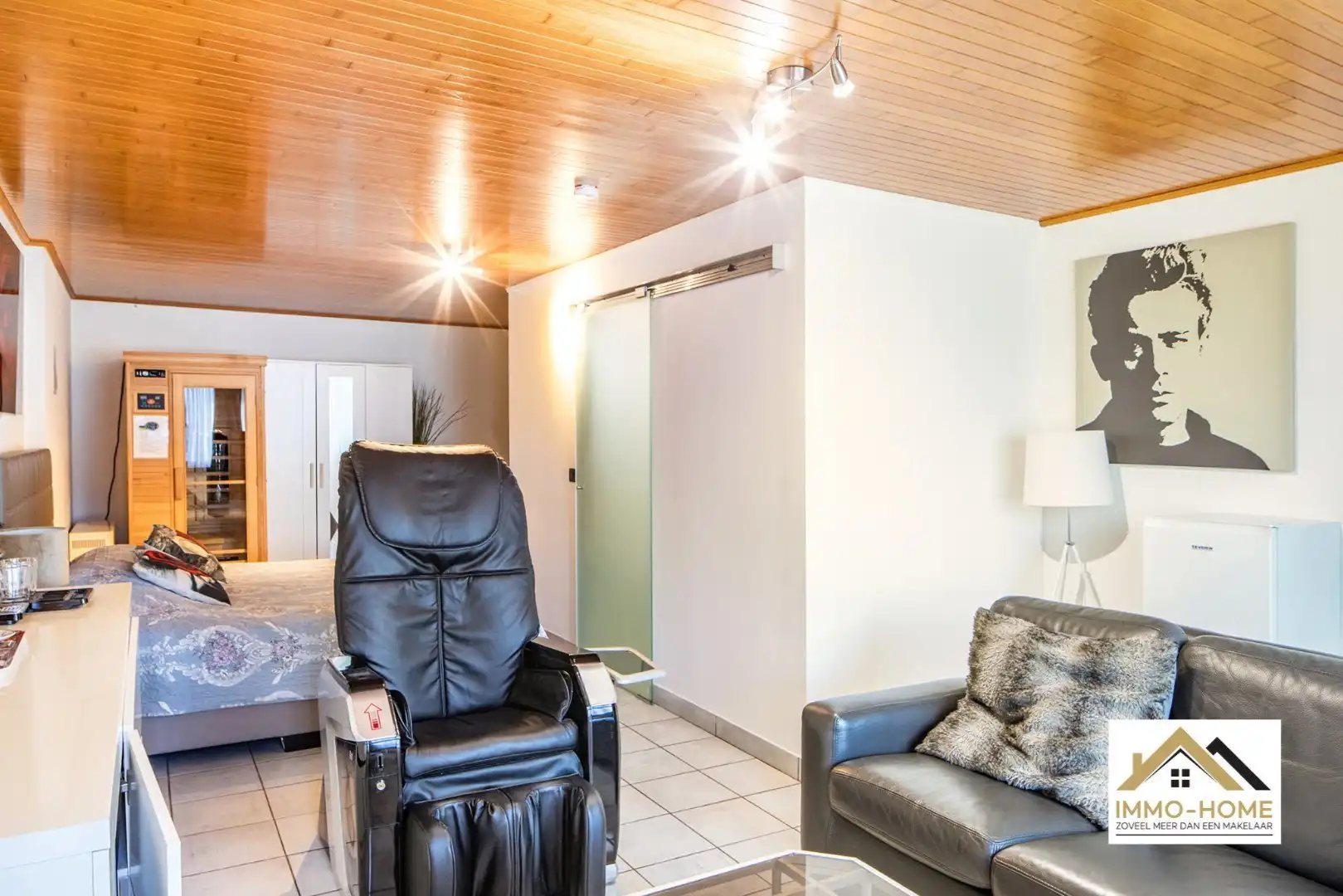 Zeer ruim gelijkvloers appartement met woonkelder en private tuin  foto 15