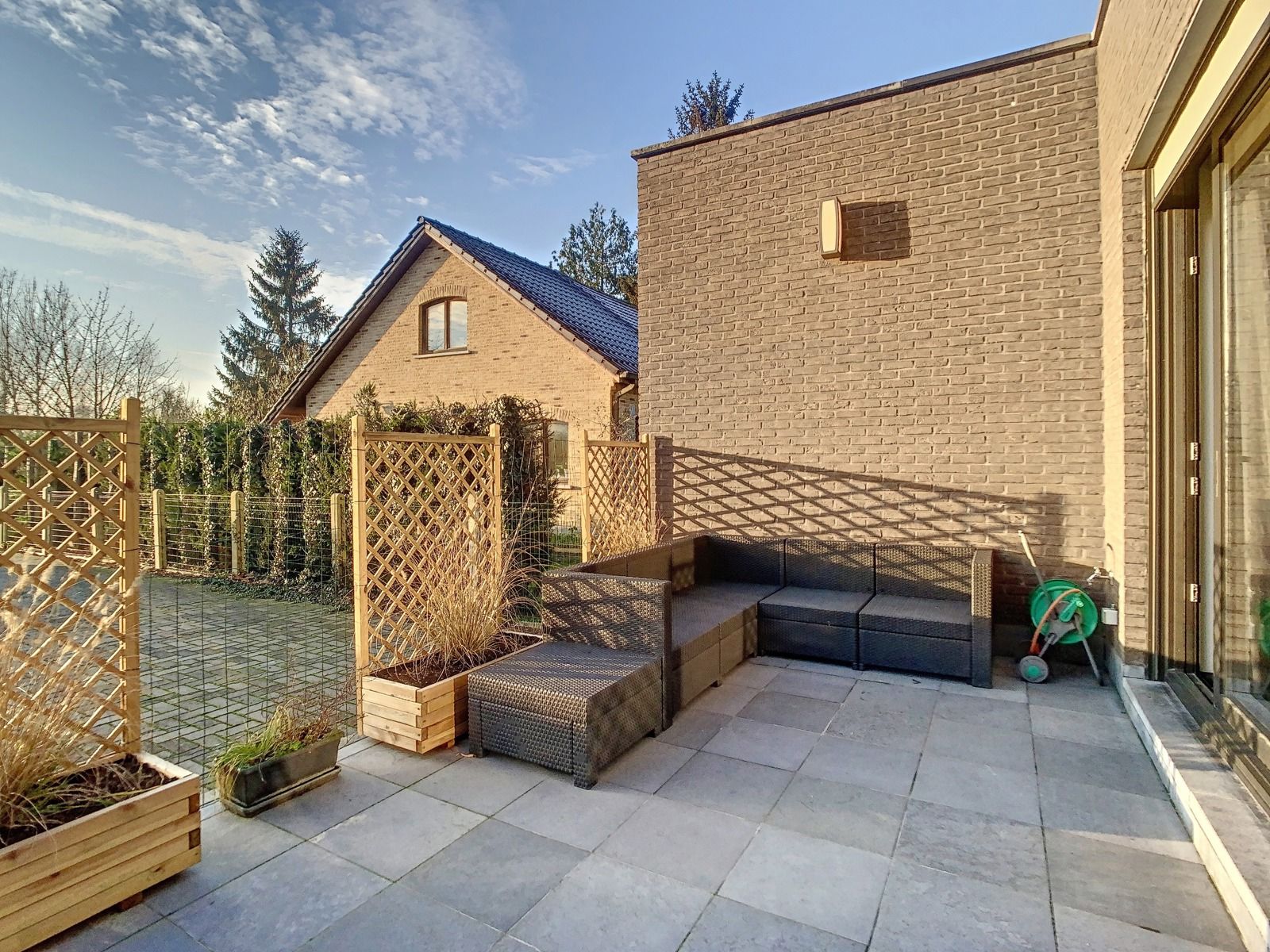 Gelijkvloersapp met 1 SLPK, terras en tuin! foto 9