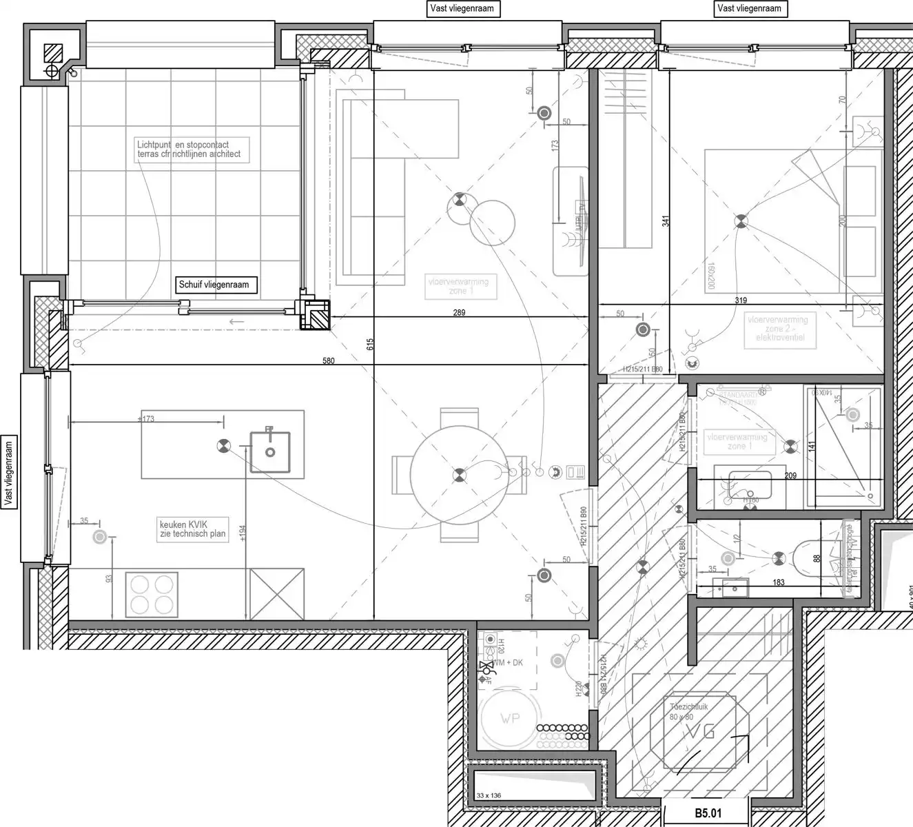 Rustig en comfortabel 1slpk appt. met mooi terras  foto 14