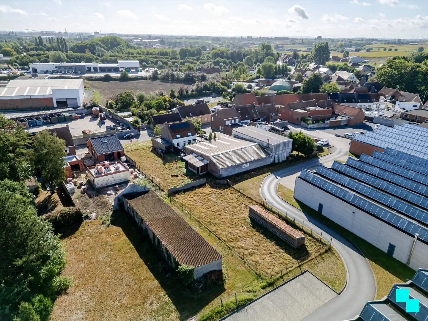 Interessante bouwgrond voor ééngezinswoning en handelsactiviteit te Ingelmunster foto 4
