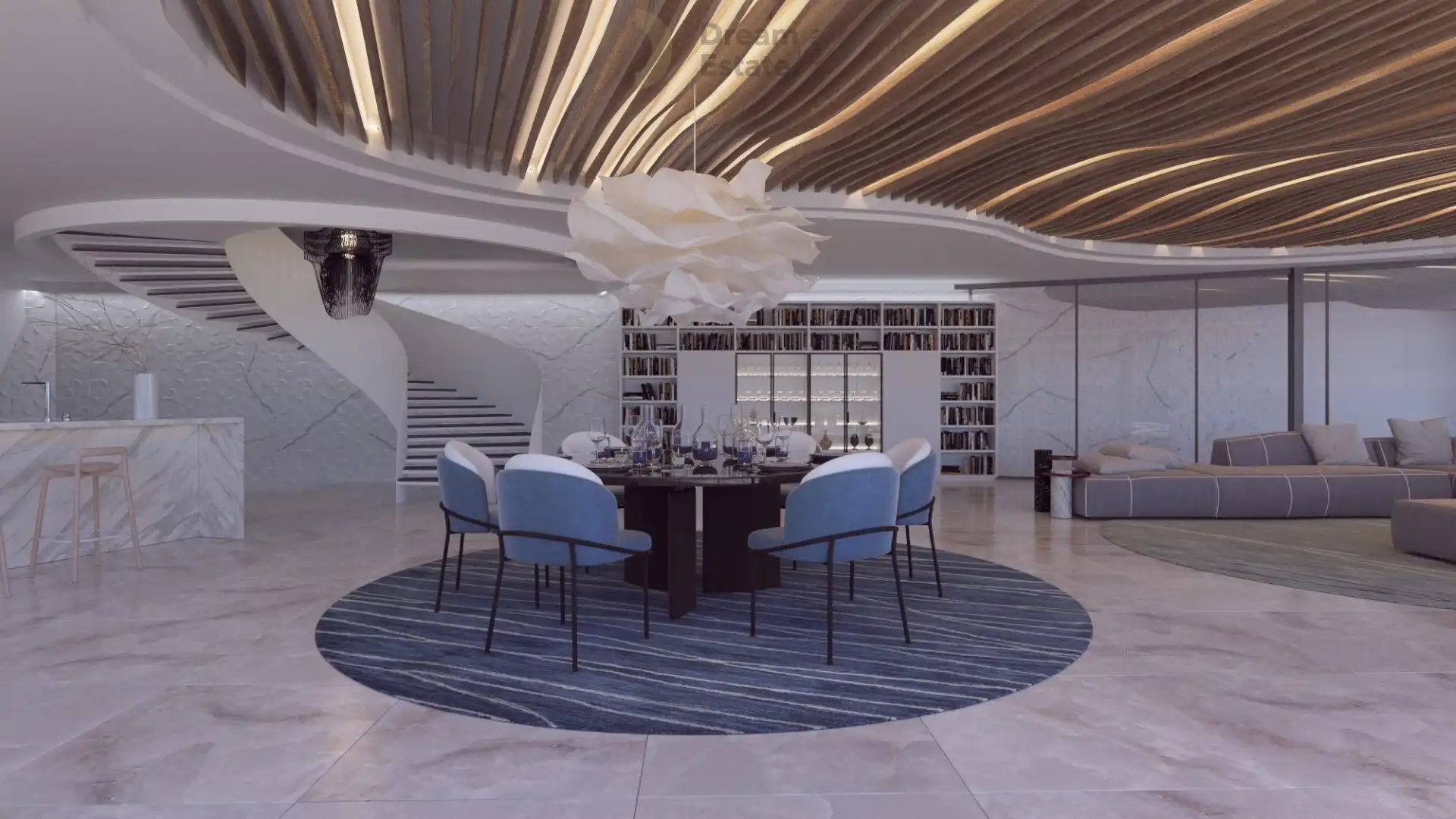 Villa Genesis - Uniek Modern Ontwerp met Luxe Materialen foto 8