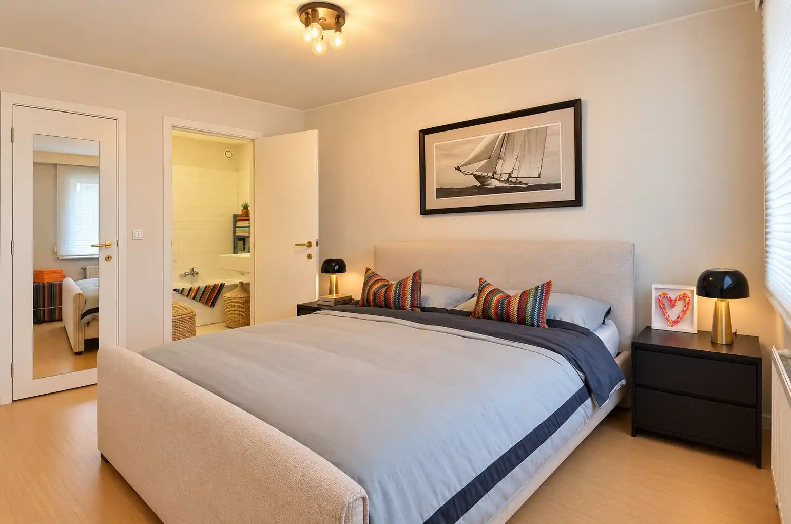 Zeer lichtrijk en instapklaar zuidgericht appartement met open zicht. foto 20