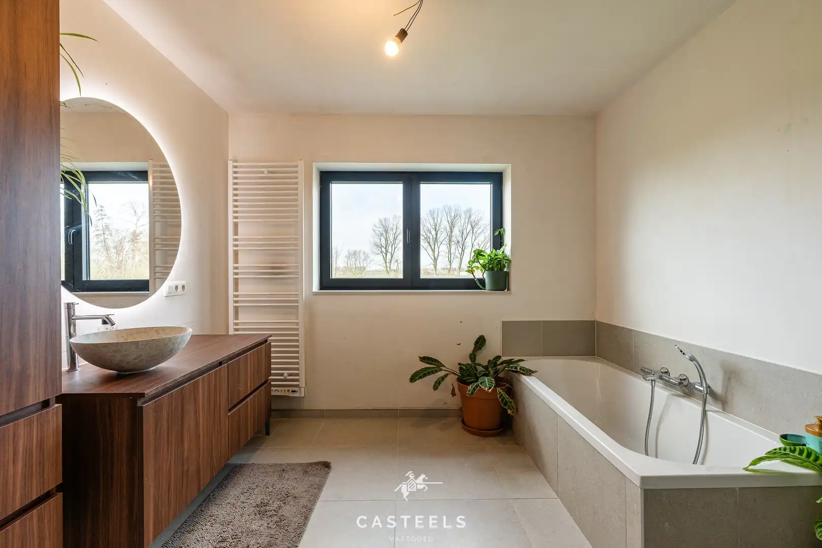 Moderne halfopen gezinswoning met garage te Zwijnaarde foto 19