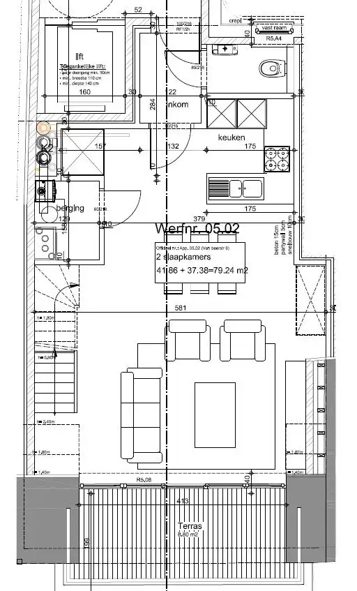 Hamptons II: nieuwbouw duplex app. met 2 slpk's en terras (05.02) foto 10