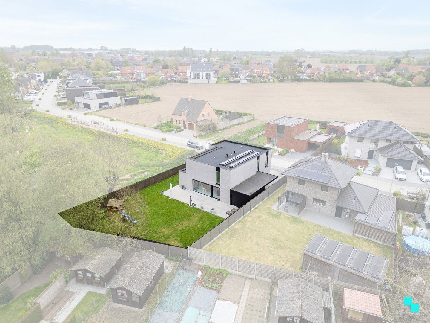 Prachtige vrijstaande (quasi)nieuwbouwwoning op rustige verkaveling te Ardooie foto 24