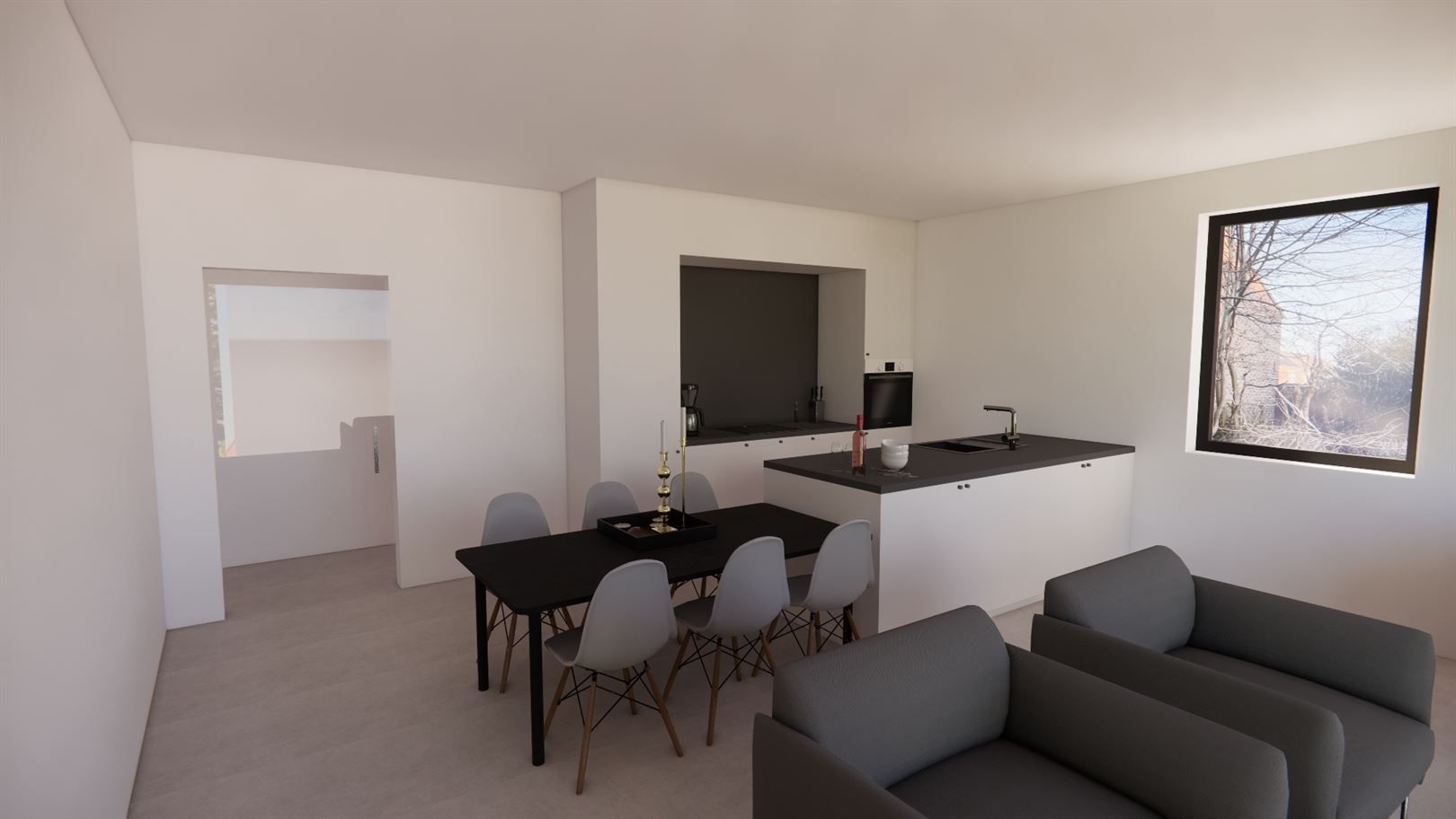 Wonen in stijl 6 luxueuze nieuwbouwappartementen te huur vanaf 1 juli 2025 In Buggenhout (Opstal) foto 4