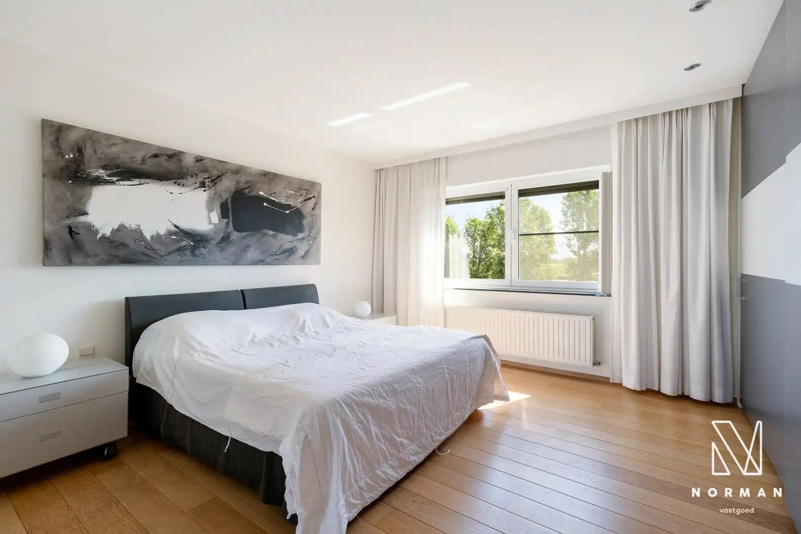 Unieke eigendom op veel grond met 4 kamers, 2 badkamers, dubbele garage, landelijk verzicht,... foto 19