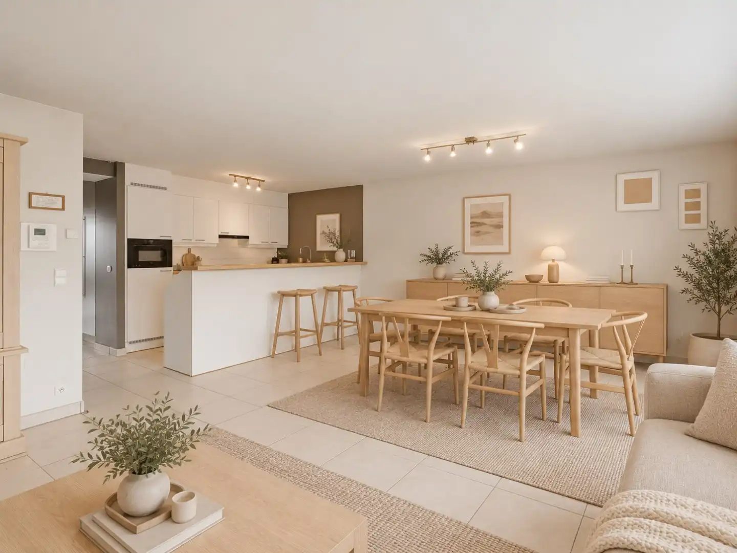 Instapklaar appartement (garage mogelijk) in het centrum van Aartrijke foto 2