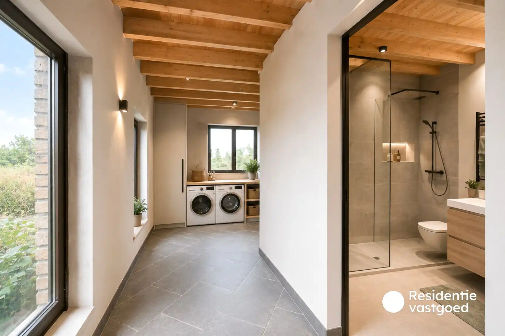 Ruime woning met uitzonderlijk veel mogelijkheden en prachtig zicht vanuit de tuin foto 9