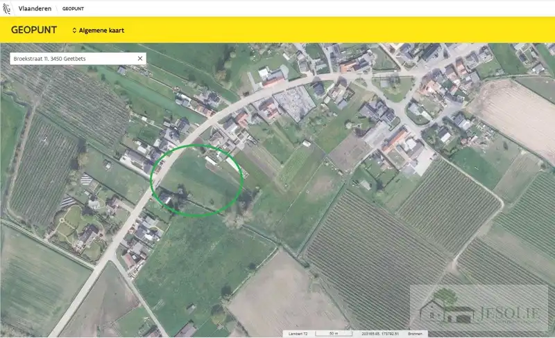 Bouwgronden voor open bebouwing circa 7are - landelijk foto 5