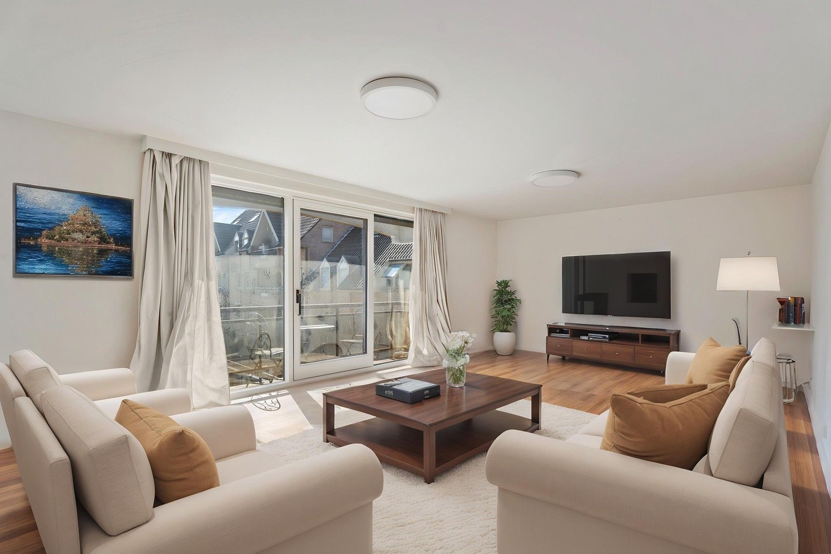 Prachtig & lichtrijk appartement met uitzicht op de Melkmarkt te Izegem! foto 2