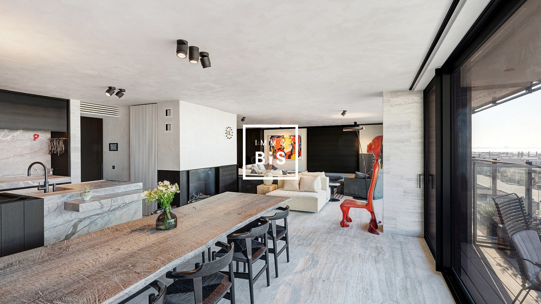 Uitzonderlijk appartement met 12,5m gevelbreedte en zicht op zee foto 6