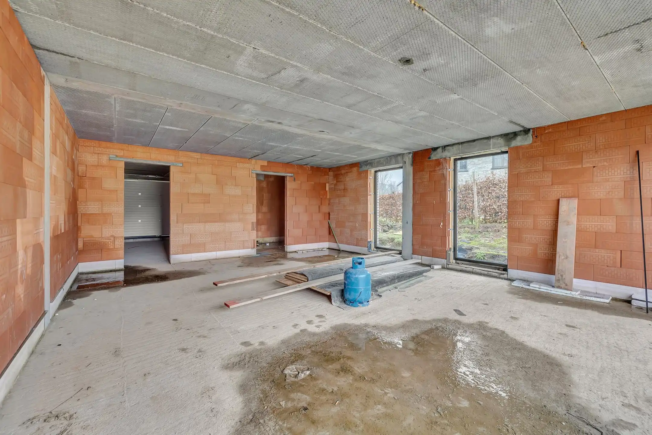 Halfopen bebouwing op een groot perceel in Denderhoutem foto 12