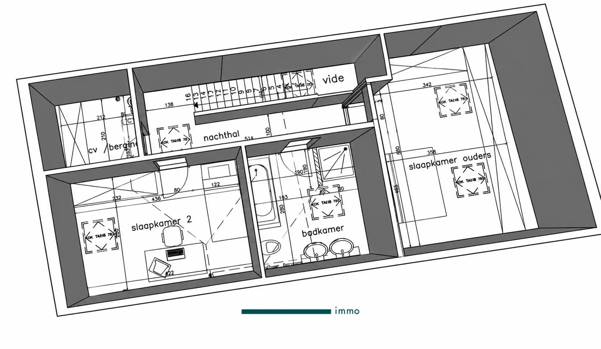 Moderne duplex in het hart van Asse foto 15