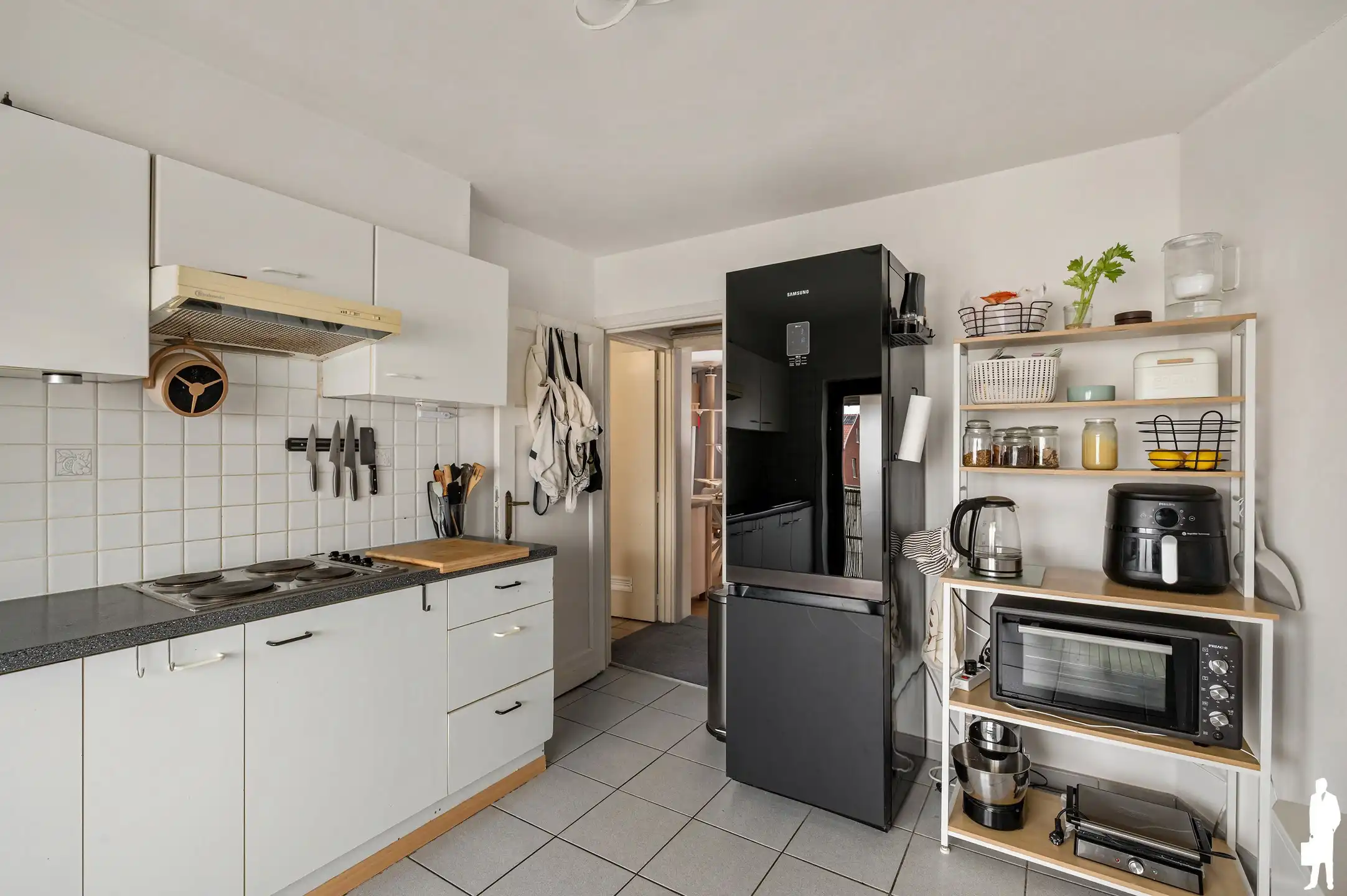 Handelspand met duplex appartement, terras en 2 garageboxen in centrum Nieuwmoer foto 14