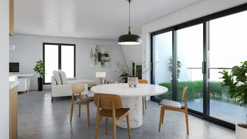 Penthouse nieuwbouw 141m² met terras 8m² op het westen foto 5
