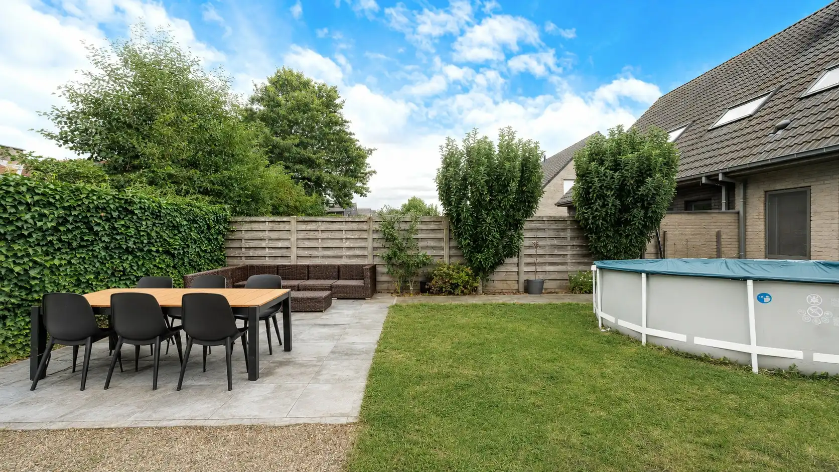 Halfopen woning met grote tuin en garage te Moerkerke-Damme foto 12