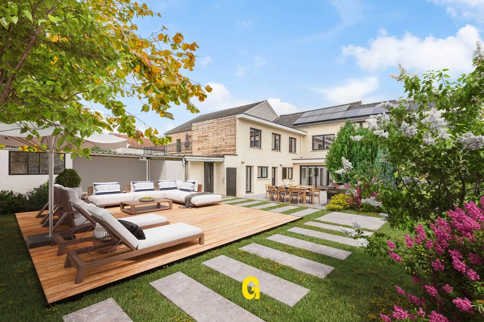 Vakkundig gerenoveerde woning met binnenkoer, tuin en bijgebouwen op 4a 62ca - EPC label B foto 23