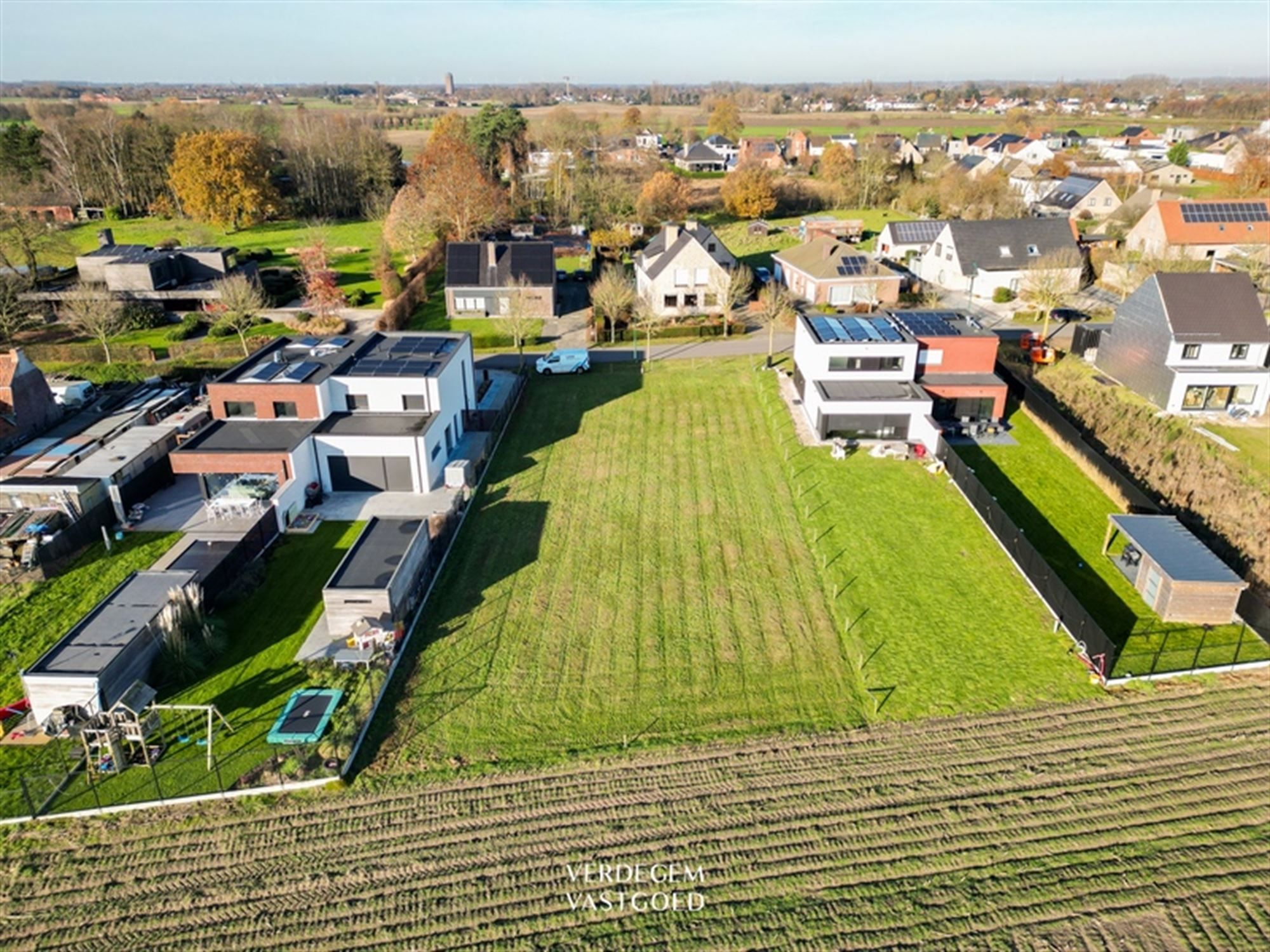 2x bouwgrond van 536m² met zuid tuin en weids zicht foto 8